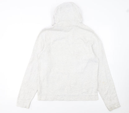 Nike Girls Grey Pullover Hoodie XL 13-15 Years Cotton Blend Logo Sweatshirt