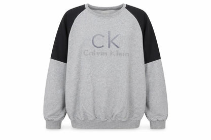 Calvin Klein Jeans Men's Grey 2XL Pullover Sweatshirt Classic Logo