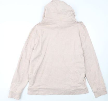Levi's Womens Beige Pullover Hoodie L Cotton Casual Wear