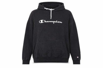 Champion Women’s Black Large Pullover Hoodie with Logo Front