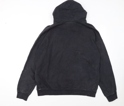 Champion Women’s Black Large Pullover Hoodie with Logo Front
