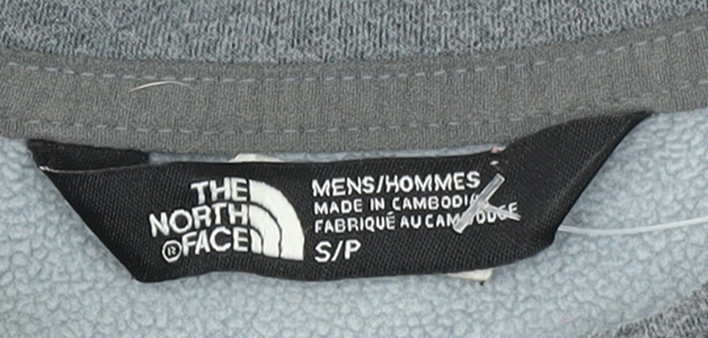The North Face Men's Grey Pullover Sweatshirt S Outdoor Fleece