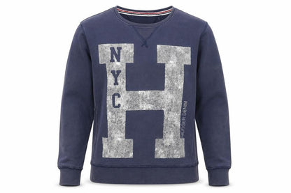Tommy Hilfiger Men’s Blue NYC Graphic Pullover Sweatshirt Size S