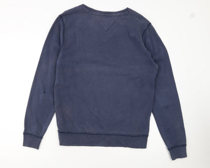 Tommy Hilfiger Men’s Blue NYC Graphic Pullover Sweatshirt Size S