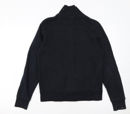 Puma Womens Black Size 14 Track Jacket Full Zip Sportswear