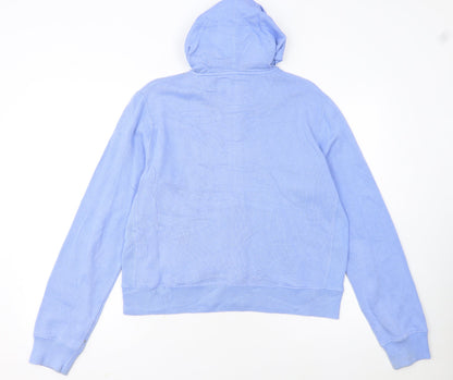 Ralph Lauren Sport Women's Blue Full Zip Hoodie Size L