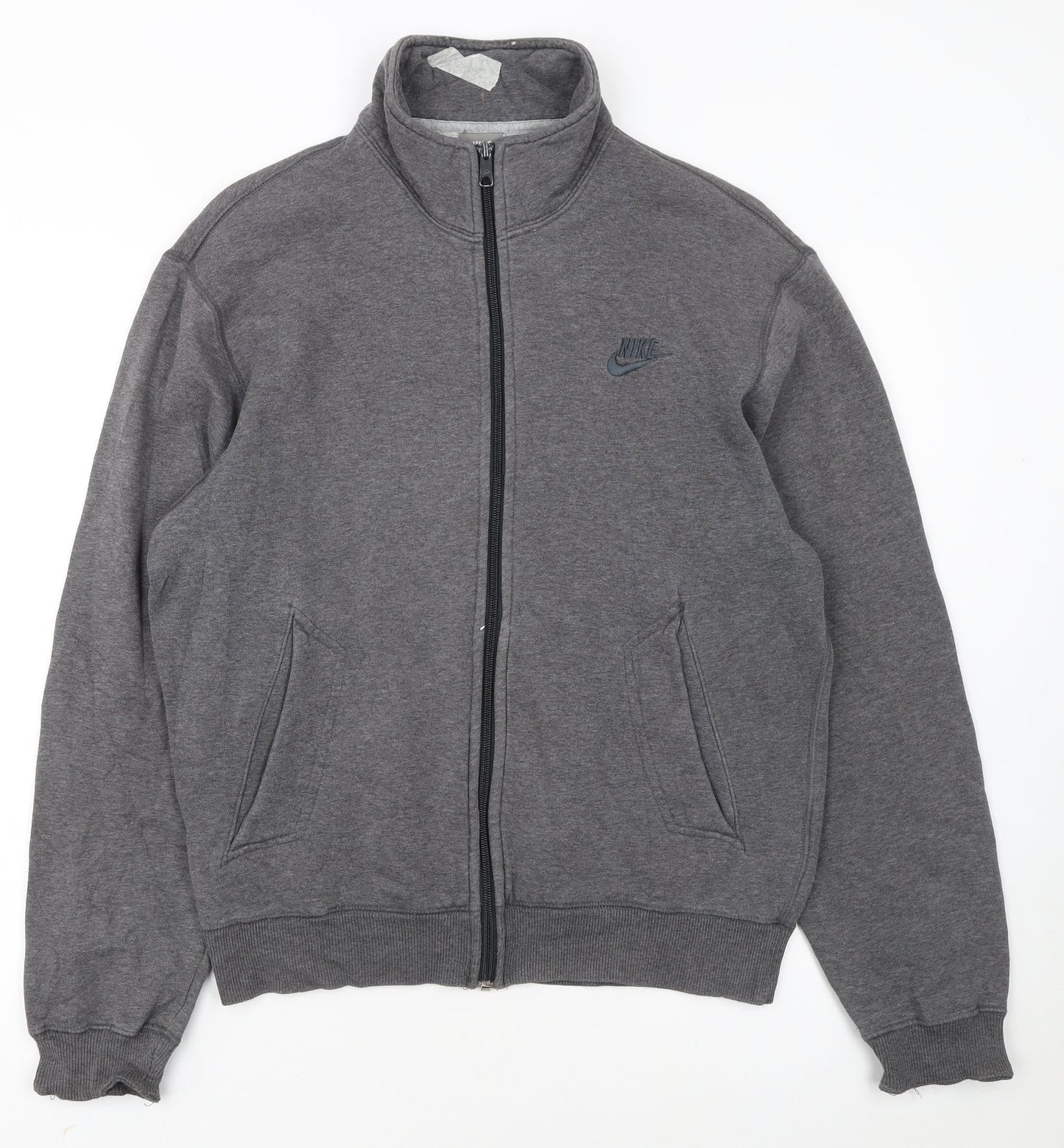 Nike Women's Grey Track Jacket Small Full Zip Sportswear