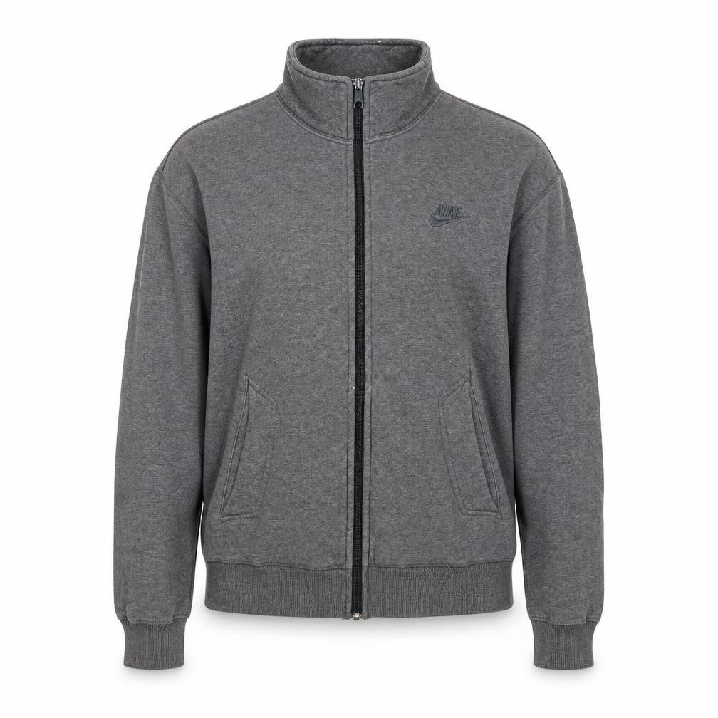 Nike Women's Grey Track Jacket Small Full Zip Sportswear