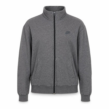 Nike Women's Grey Track Jacket Small Full Zip Sportswear