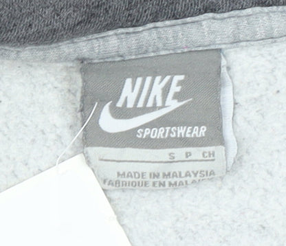 Nike Women's Grey Track Jacket Small Full Zip Sportswear