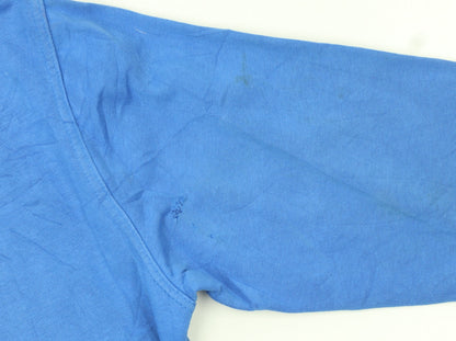 GAP Kids Boys Blue Pullover Hoodie 12 Years Fleece Logo Sweatshirt