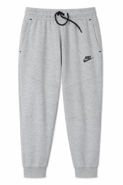 Nike Boys Grey Jogger Trousers Size 12 Years Elastic Waist Fleece Bottoms