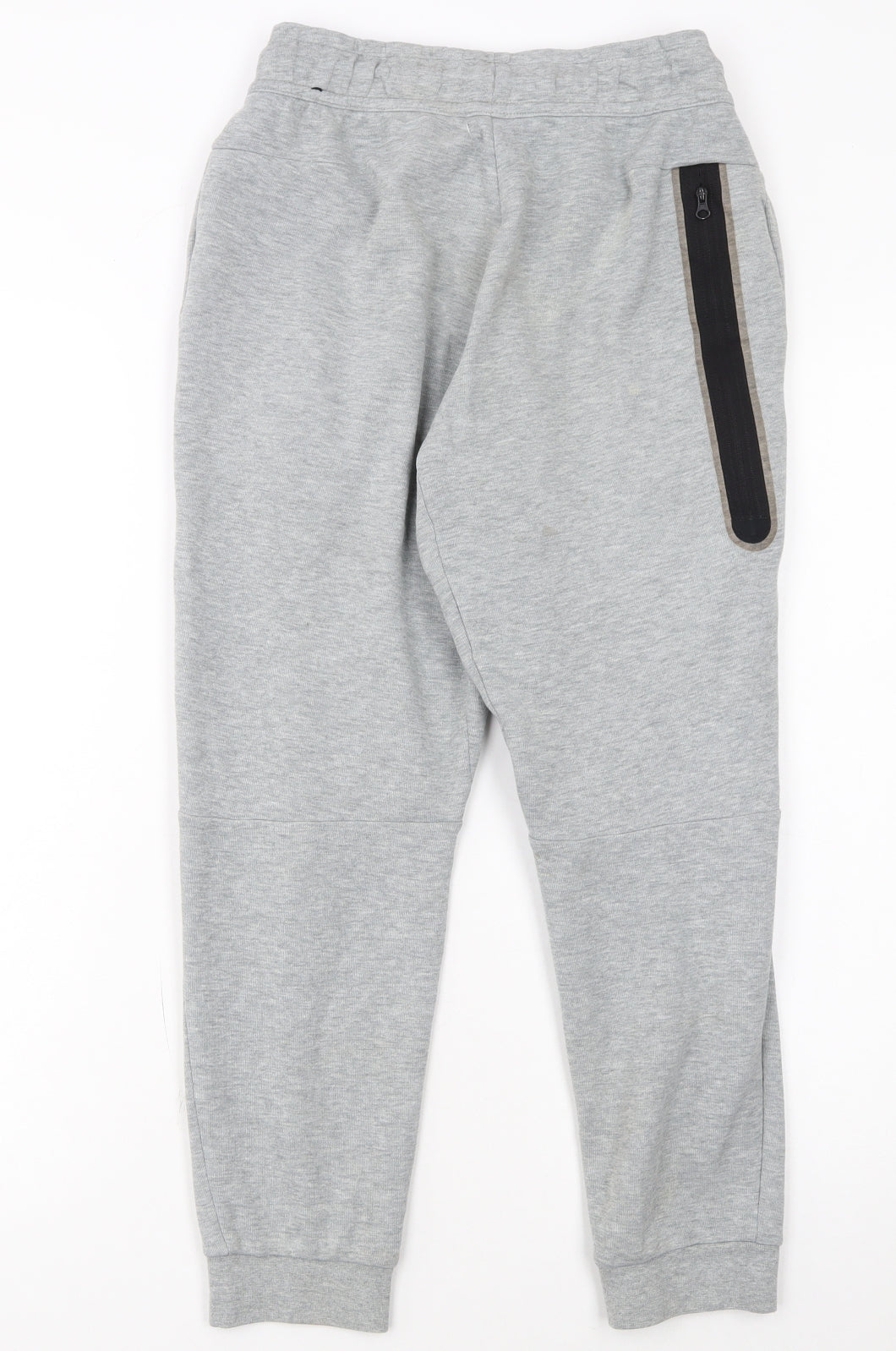 Nike Boys Grey Jogger Trousers Size 12 Years Elastic Waist Fleece Bottoms