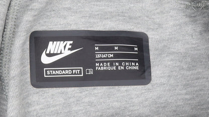 Nike Boys Grey Jogger Trousers Size 12 Years Elastic Waist Fleece Bottoms