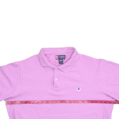 Chaps Men's Pink XXL Classic Fit Cotton Polo Shirt