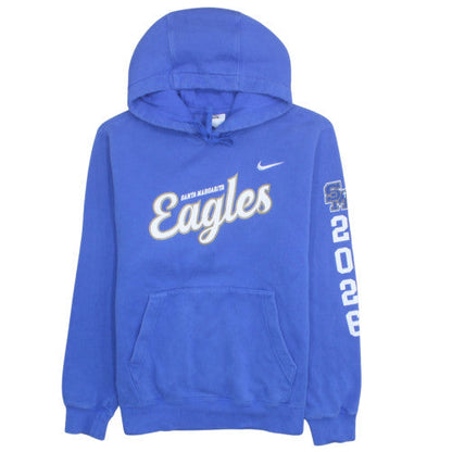 Nike Mens Blue Santa Margarita Eagles Pullover Hoodie Size M