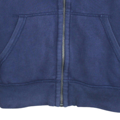 Polo Ralph Lauren Men's Blue Full Zip Hoodie L Cotton Fleece