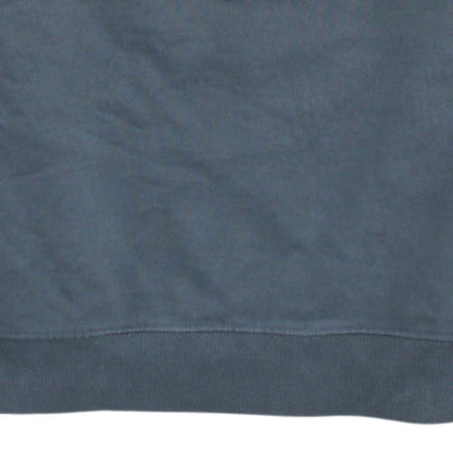 Nike Women’s Grey Cotton Blend Pullover Sweatshirt M Logo