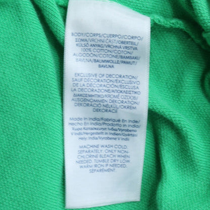 Chaps Men's Green 2XL Cotton Short Sleeve Polo Shirt