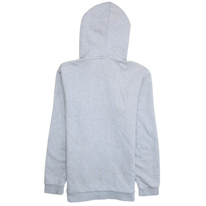 adidas Men's Grey Small Pullover Hoodie with Logo Graphic Print