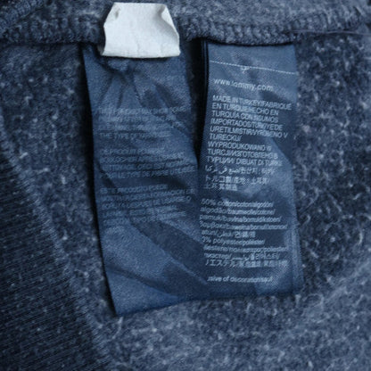 Tommy Jeans Men’s Blue 1/4 Zip Pullover Sweatshirt M Regular Fit