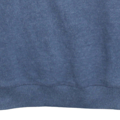 Tommy Jeans Men’s Blue 1/4 Zip Pullover Sweatshirt M Regular Fit