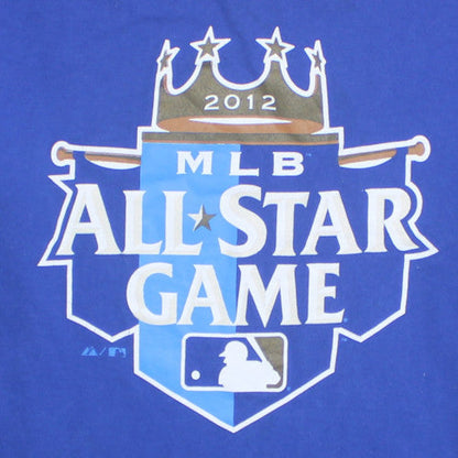 Majestic Men’s Blue MLB All-Star Game 2012 Cotton T-Shirt Size XL