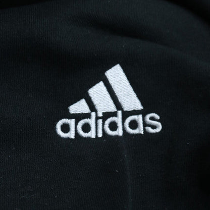 Adidas Men's Black XL 1/4 Zip Pullover Sweatshirt with Embroidered Logo