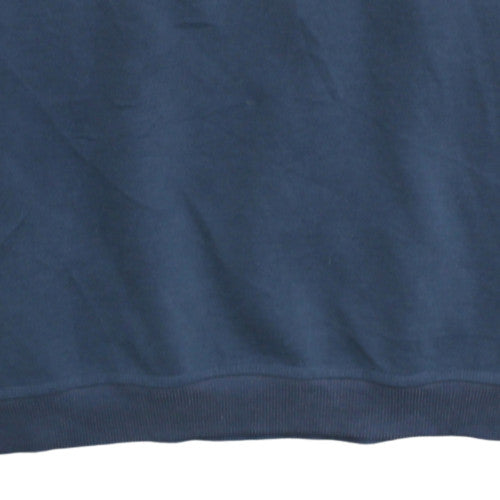 Adidas Men's Blue XL Pullover Sweatshirt Crew Neck Embroidered Logo