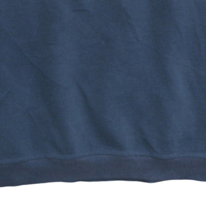 Adidas Men's Blue XL Pullover Sweatshirt Crew Neck Embroidered Logo