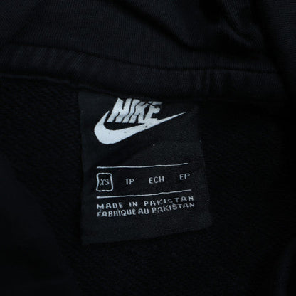 Nike Womens Black XS Pullover Hoodie Sweatshirt with Logo
