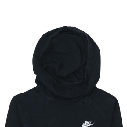 Nike Womens Black XS Pullover Hoodie Sweatshirt with Logo