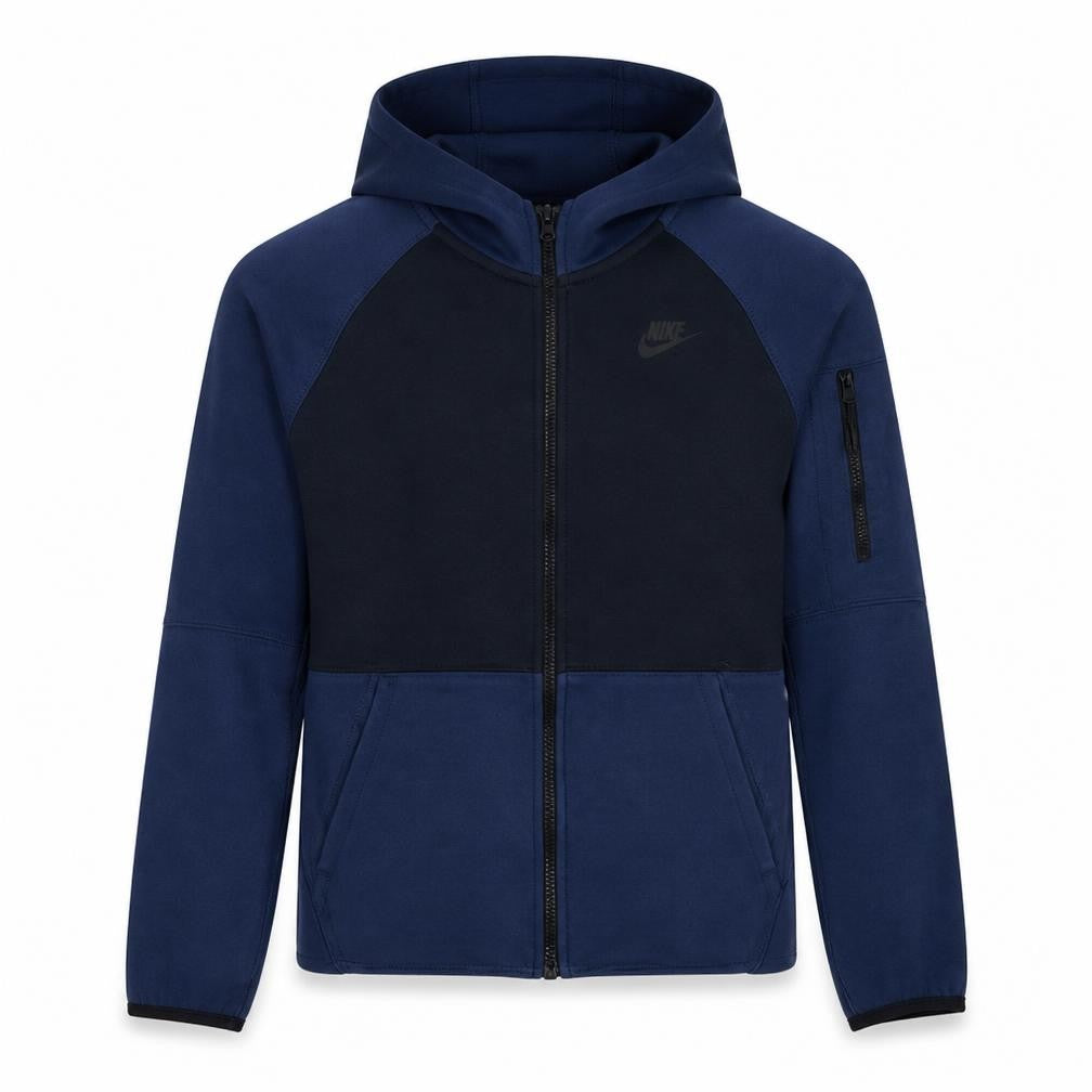 Nike Men's Blue Full Zip Hoodie Size M Fleece Athletic Wear