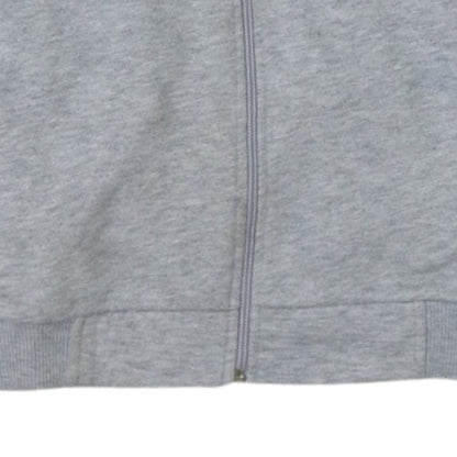 Lacoste Men's Grey Full Zip Hoodie M Regular Fit Cotton Blend
