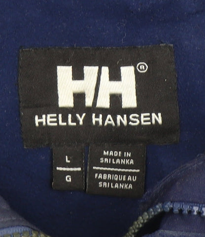 Helly Hansen Men's Blue Waterproof Parka Jacket Size L