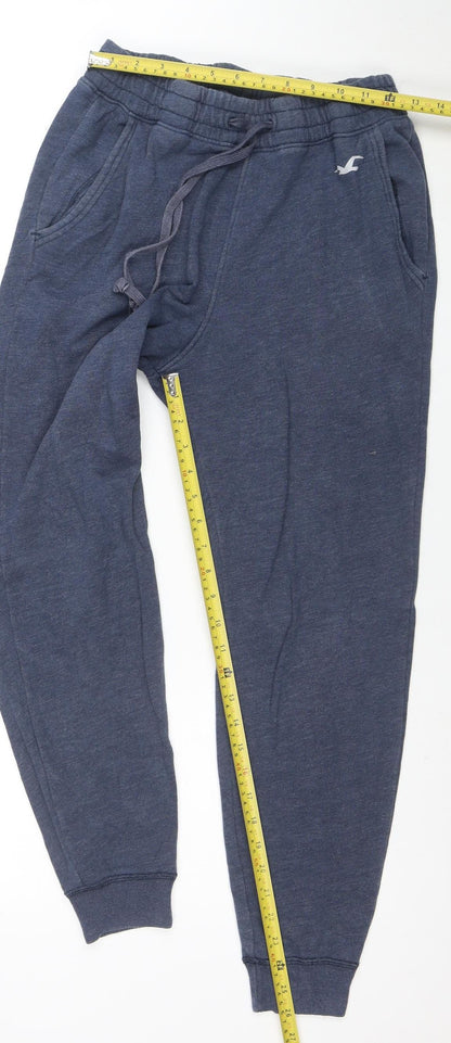 Hollister Men's Blue XS Jogger Sweatpants Cotton Blend