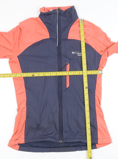 Columbia Women's Pink Blue XS Lightweight Windbreaker Jacket