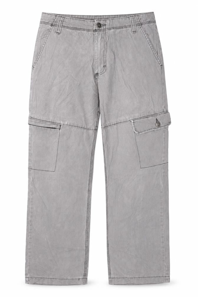 Lee Womens Grey Cargo Slim Fit Jeans Size 16