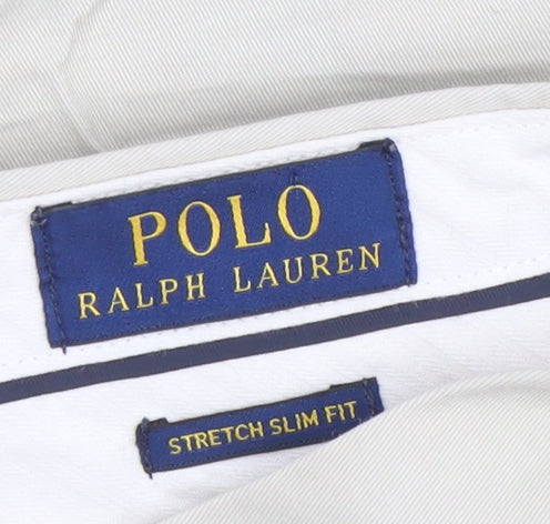 Polo Ralph Lauren Men's Beige Slim Fit Chino Trousers 32x30
