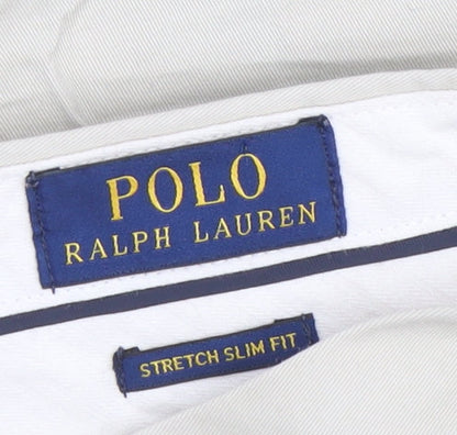 Polo Ralph Lauren Men's Beige Slim Fit Chino Trousers 32x30