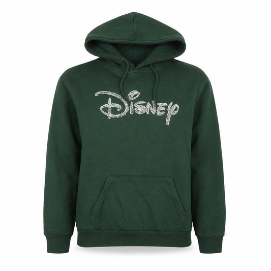 Disney Women's Green Pullover Hoodie Size S 10/12 Hooded Graphic Print