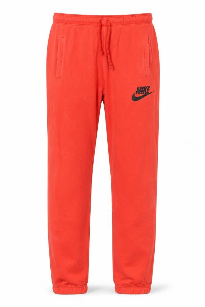 Nike Men's Red Jogger Sweatpants Size S Regular Fit Cotton Blend