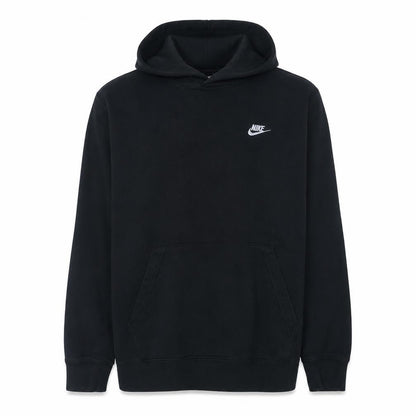 Nike Men Black Pullover Hoodie Regular Fit Fleece Sportswear M