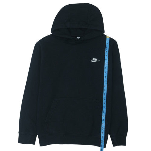 Nike Men Black Pullover Hoodie Regular Fit Fleece Sportswear M