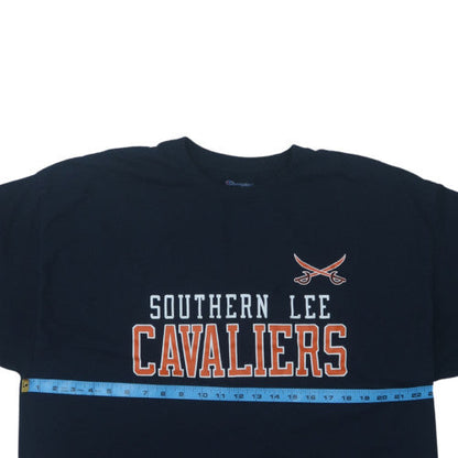 Champion Men's Navy Southern Lee Cavaliers 2XL T-Shirt