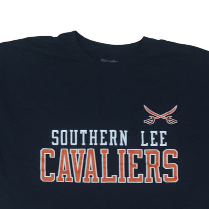 Champion Men's Navy Southern Lee Cavaliers 2XL T-Shirt