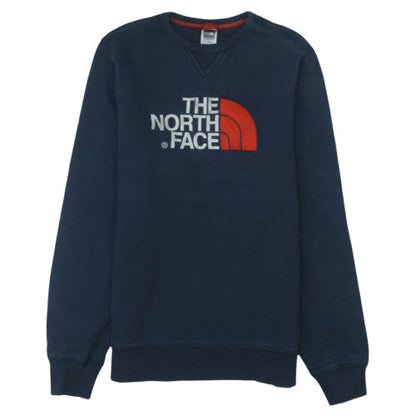 The North Face Men's Blue M Pullover Sweatshirt with Logo