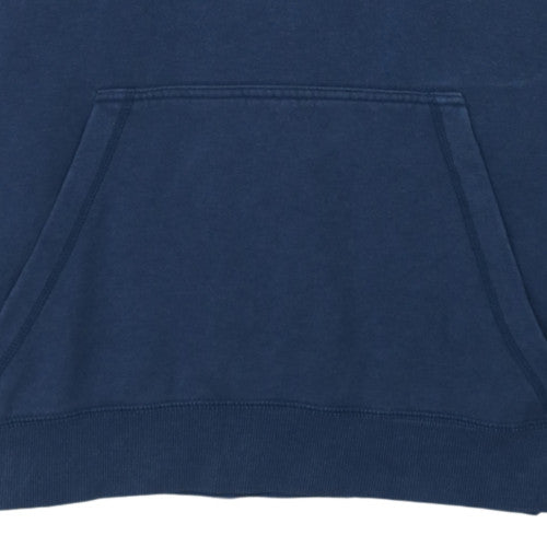 Adidas Men’s Blue Pullover Hoodie Size L Regular Fit Fleece