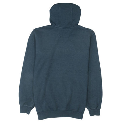 Carhartt Men's Blue Pullover Hoodie M Regular Fit Fleece Logo