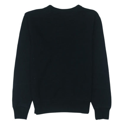 Champion Men's Black Small Pullover Logo Fleece Sweatshirt